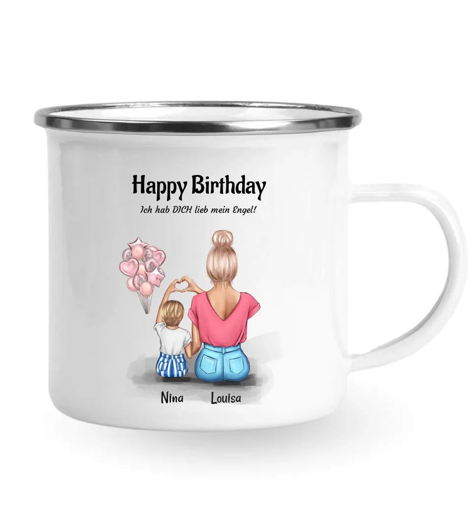 Tochter Geburtstagsgeschenk Tasse personalisiert - Cantty