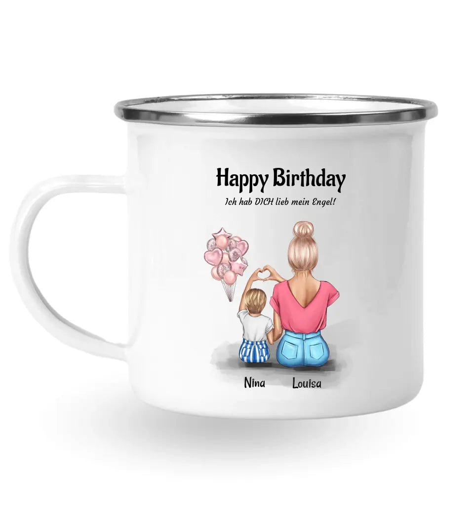 Tochter Geburtstagsgeschenk Tasse personalisiert - Cantty