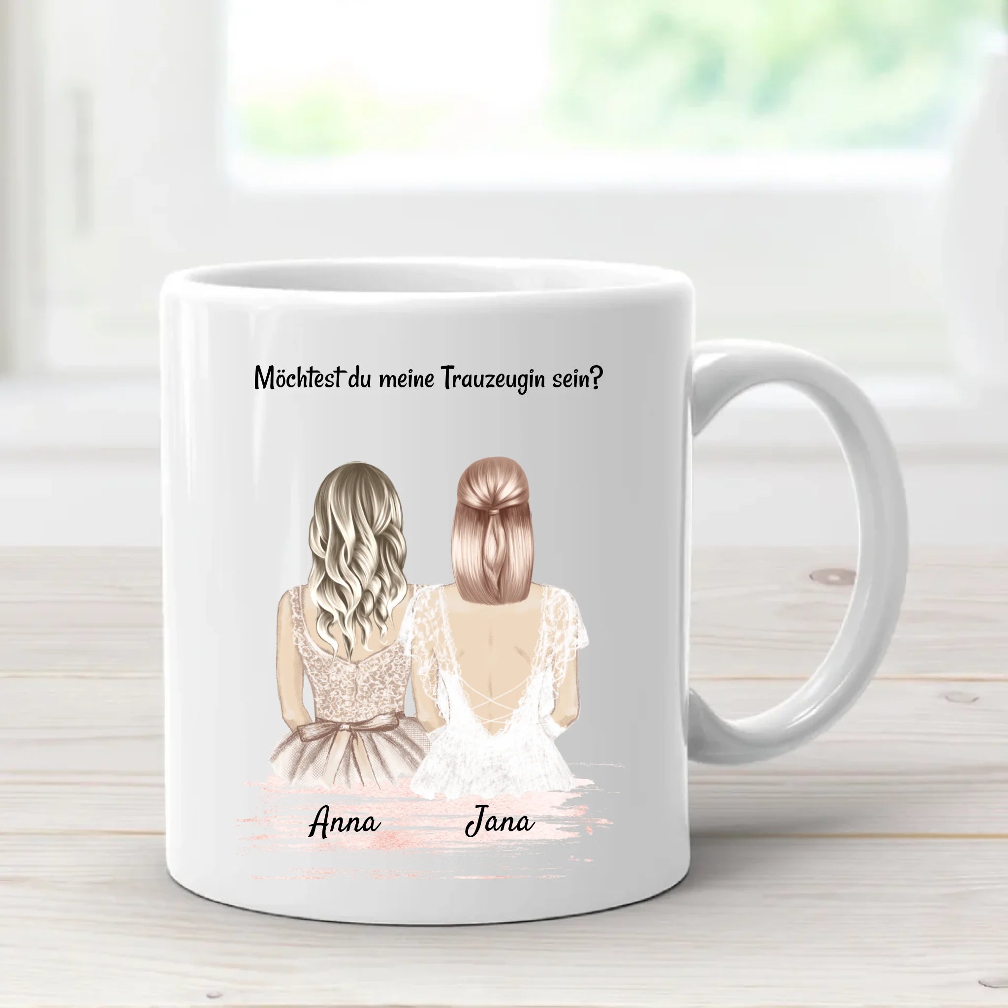 Trauzeugin Fragen Tasse Geschenk - Cantty