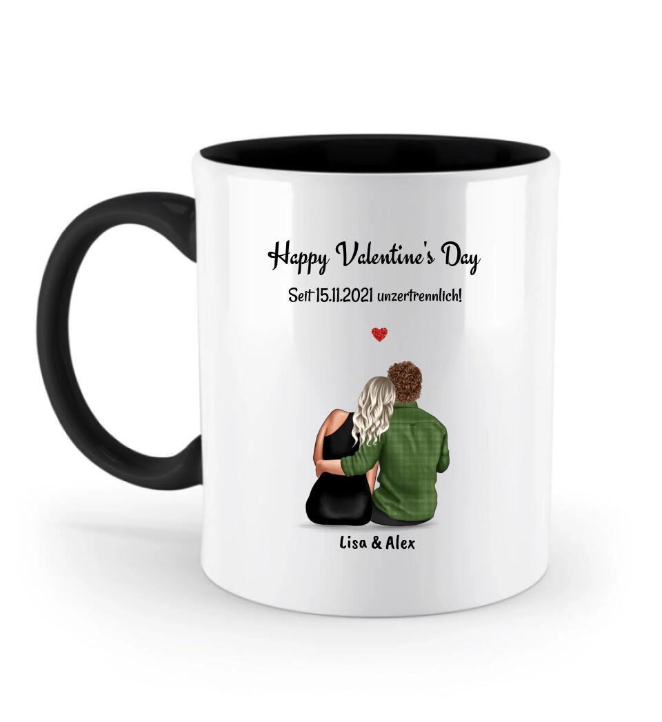 Valentinstag Tasse personalisiert - Cantty