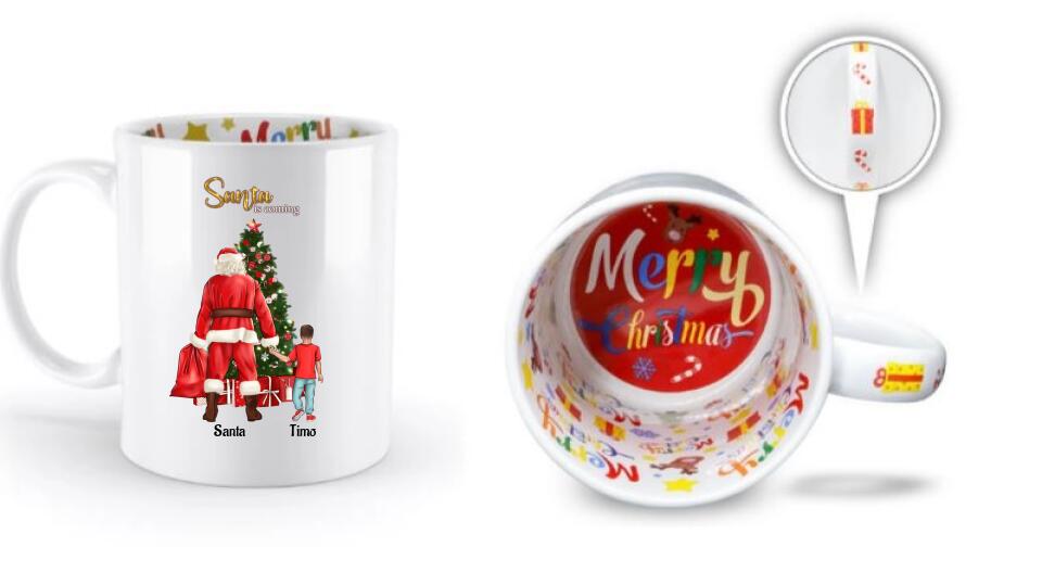 Tasse Geschenk Weihnachten für Sohn, Enkel, Patenkind oder Neffe - Cantty